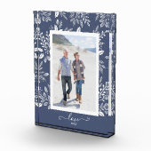 白エレガント植物学 フォトブロック (右)