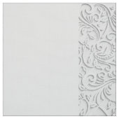 白エレガント模様 ファブリック (見本)