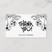 白エレガント白お感謝していい休日ビジネス エンクロージャーカード (正面)