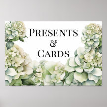 白エレガント緑の水色のフローラ結婚