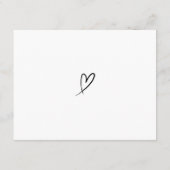 白エレガント色、ソーシャルメディアのアイコンサンキューカード エンクロージャーカード (裏面)