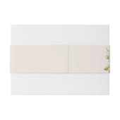 白エレガント花花花束水彩 招待状ベリーバンド (裏面例)