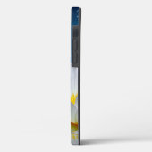 白エレガント蓮の青 Case-Mate iPhoneケース (裏面 / 左)