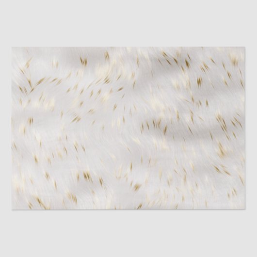 白エレガント金ゴールド結婚ズ 薄葉紙 (正面)