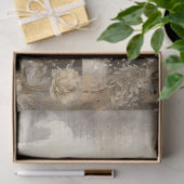 白エレガント馬の切り離 薄葉紙 (ギフト)