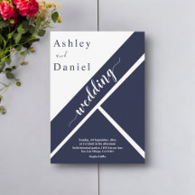 白エレガント黒のモダンデリケート結婚ズ