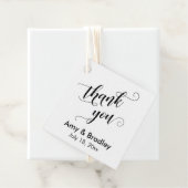 白エレガント黒の結婚礼 フェイバータグ (インサイチュ)