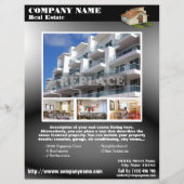 白エレガントQRコード付きフライヤー(QR452) チラシ (裏面)