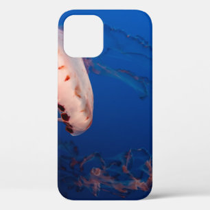白オレンジクラゲ iPhone 12ケース
