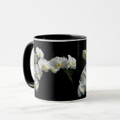 白オーキッドマグ マグカップ (正面左)