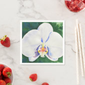 白オーキッド スタンダードカクテルナプキン (インサイチュ)