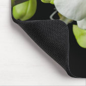 白オーキッド マウスパッド (コーナー)