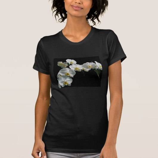 白オーキッドTシャツ Tシャツ (正面)