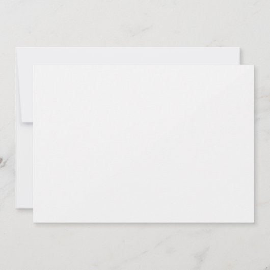 白オーキッ結婚ズ 招待状 (裏面)