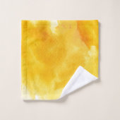 白カエデ葉黄水色洗剤、モノグラム バスタオルセット (ウォッシュタオル)