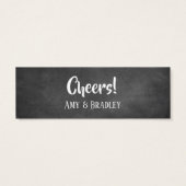 白カジュアル色のチケットを飲む (裏面)