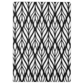 白カスタマイズ葉模様 クリップボード (裏面)