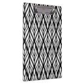 白カスタマイズ葉模様 クリップボード (右)