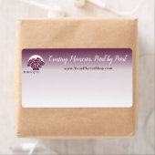 💐白カスタムから紫へのフローラ配信 ラベル (インサイチュ)