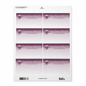 💐白カスタムから紫へのフローラ配信 ラベル (フルシート)