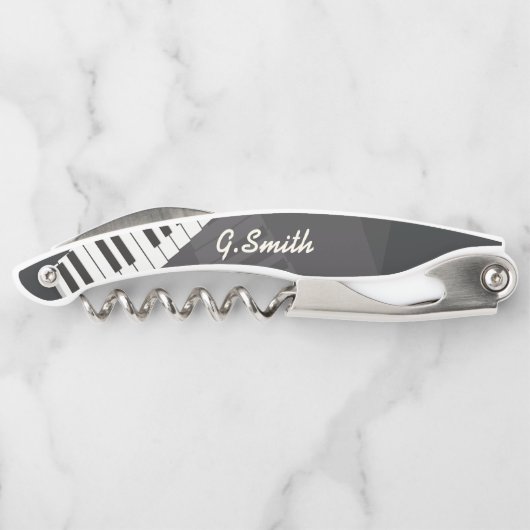 (白カスタムと黒)ピアノキーボード名の追加 ソムリエナイフ (裏面)