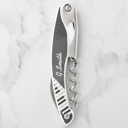 (白カスタムと黒)ピアノキーボード名の追加 ソムリエナイフ (裏面)