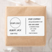 白カスタム色まモダンたは任意の色プロフェッショナル ラベル (インサイチュ)