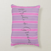 白カスタム車結婚のリムジン日付 アクセントクッション (裏面(縦))