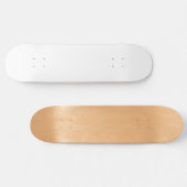 白カッコいいいスケートボードを作成 スケートボード (横)