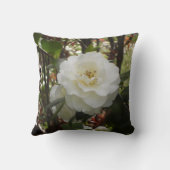 白カメリアクッション クッション (裏面)