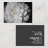 白カメリア 名刺 (正面/裏面)