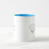 白ギニアケツ マグカップ (中央)