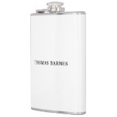 白クラシカルミニマル平野エレガント フラスク (左)