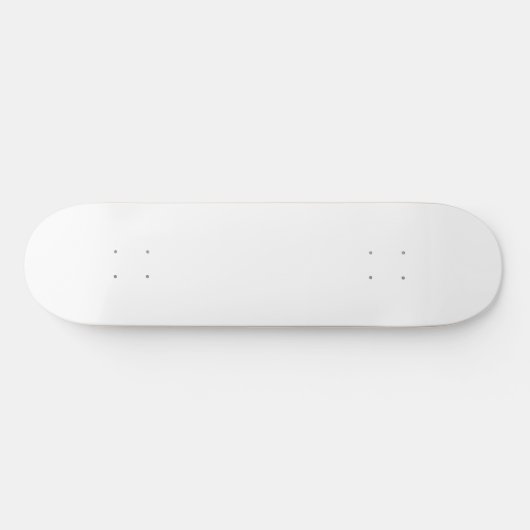 白クラシック平野シンプル色無地の。 スケートボード (横)