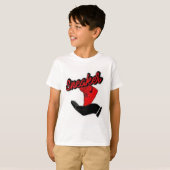 白クラシックTシャツのスニーカー Tシャツ (正面フル)