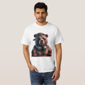 白クールを帯びる Tシャツ (正面フル)