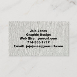 白クールフェイク木黒 名刺