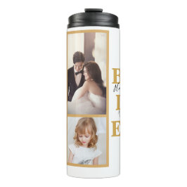 白クール金ゴールド最高のパパEver Father's Day Photo タンブラー