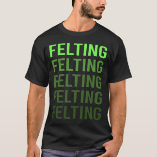 白グラデーション感じフェラー Tシャツ