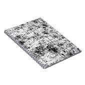 白グランジ ノートブック (右側)