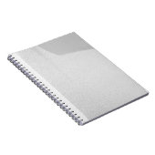 白コンクリート壁 ノートブック (右側)