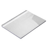 白コンクリート壁 ノートブック (左側)