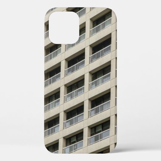 白コンクリート建物（昼間） Case-Mate iPhoneケース (裏面)