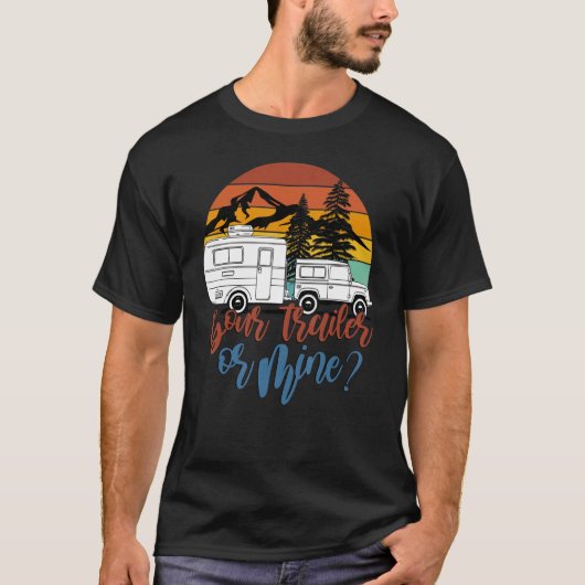 白ゴミのトレーラーホワイトゴミのBash Tシャツ (正面)