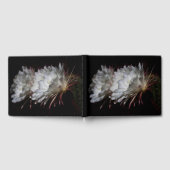 白サボテンの花のトリオ ゲストブック (全面)