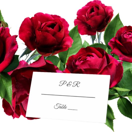 白シンプルいスタイル化スクリ結婚プト プレイスカード