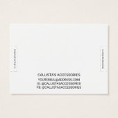 白シンプル黒スクリ縁どプトブレスレット表示 (裏面)