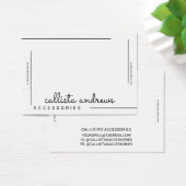 白シンプル黒スクリ縁どプトブレスレット表示 (デスク)