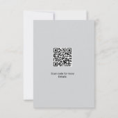 白シンプル黒ミニマルクラシックediバルミツワー セーブザデート (裏面)