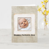 白シンプル カード (黄色い花)